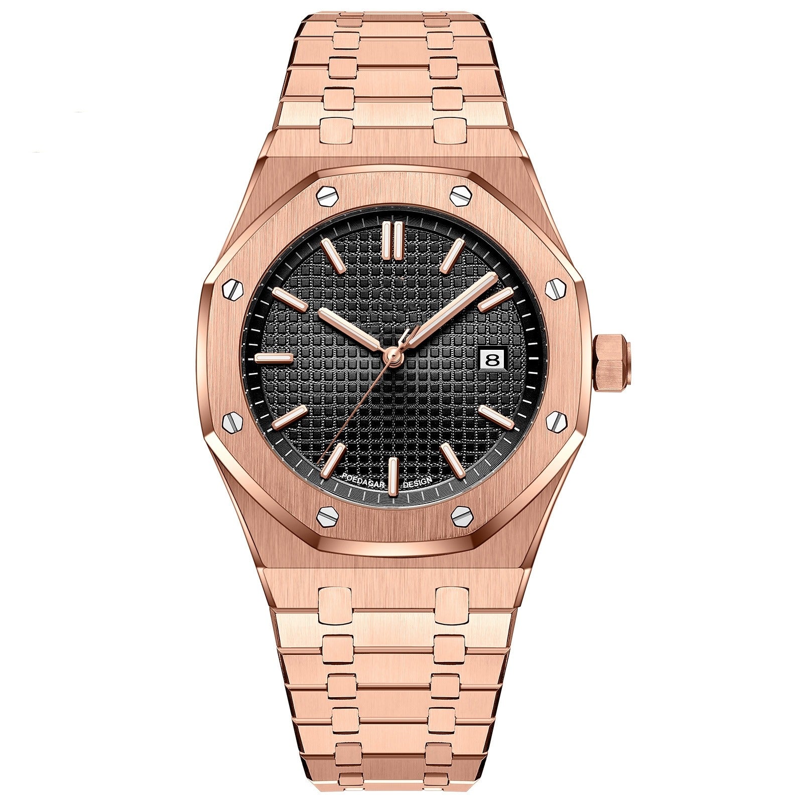 Poedagar® Oak Rose Gold